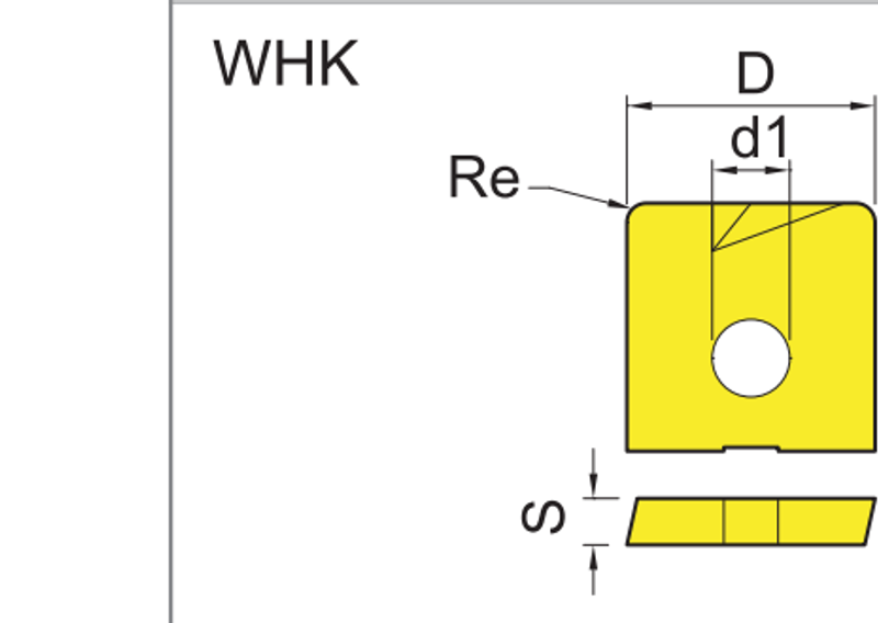 WPV Indexable Milling Insert