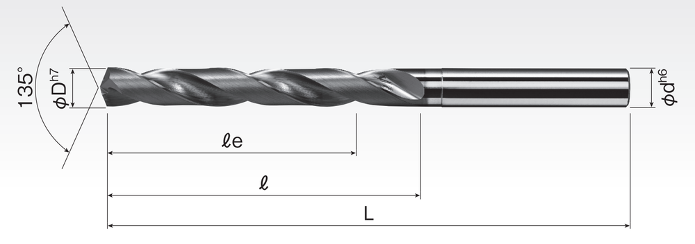 Carbide Solid Drills (SDOX) SDOX5A