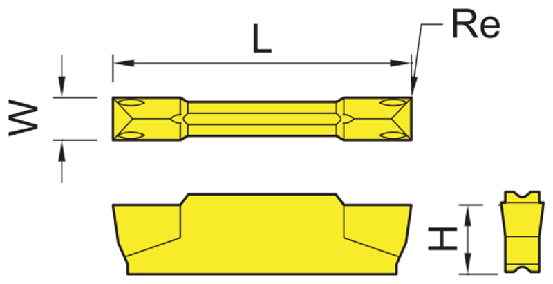 MGMN Grooving Insert