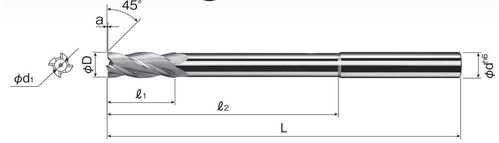 Carbide End-Cutting Reamers CER