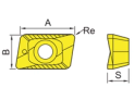 XOMT Indexable Milling Insert