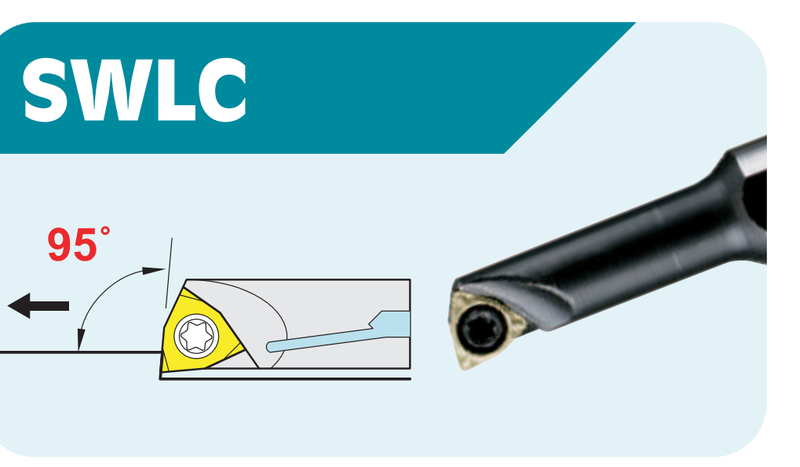 Boring bars for WC../WB.. (WCMT/WBGT) inserts