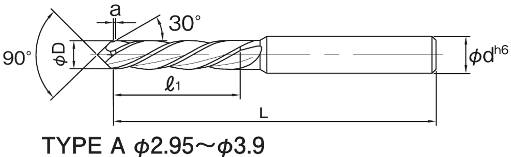 Carbide Helical Reamers CHRS-1