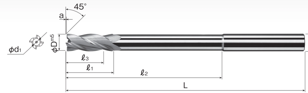 Carbide End-Cutting Reamers BCER