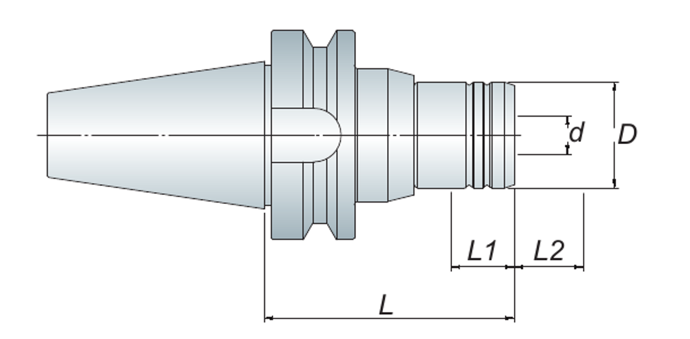 Annway ATP Tension & Compression Tap Holder dimension diagram