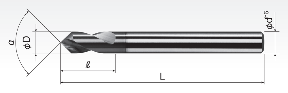Point Drills for NC Machine SNPDA