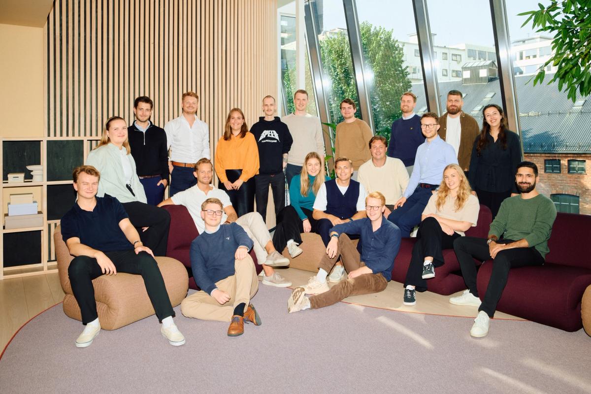 Gruppebilde av frend