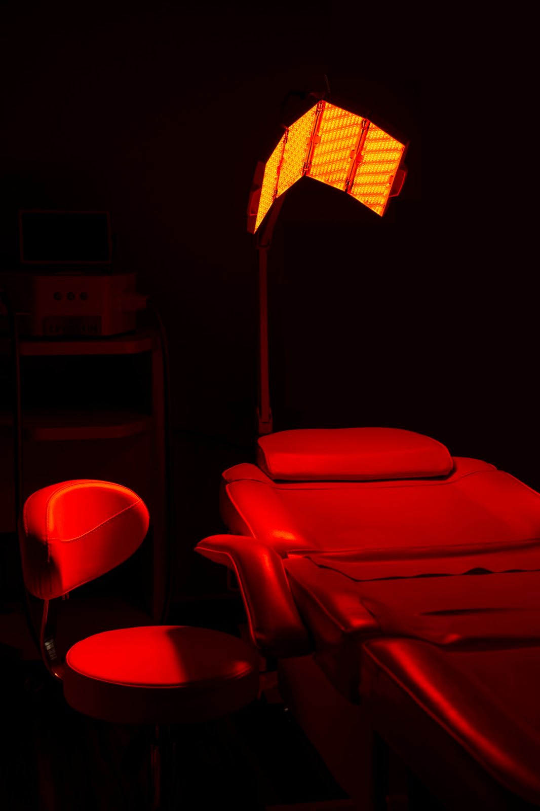 Cabina de fototerapia en Ōpalo