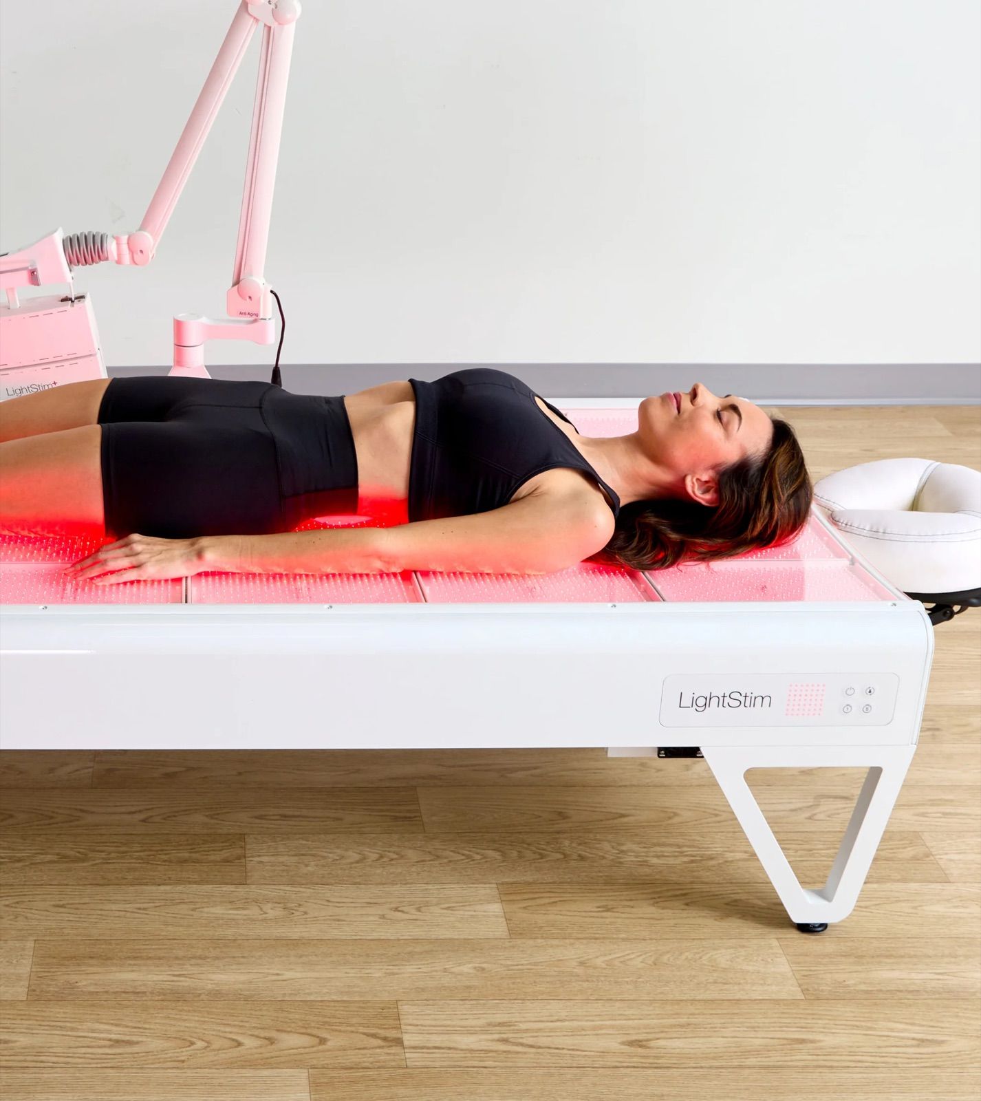Sesión en la cama de fototerapia LightStim