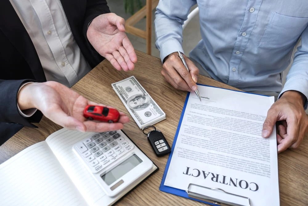 Auto insurance declaration page with policy details