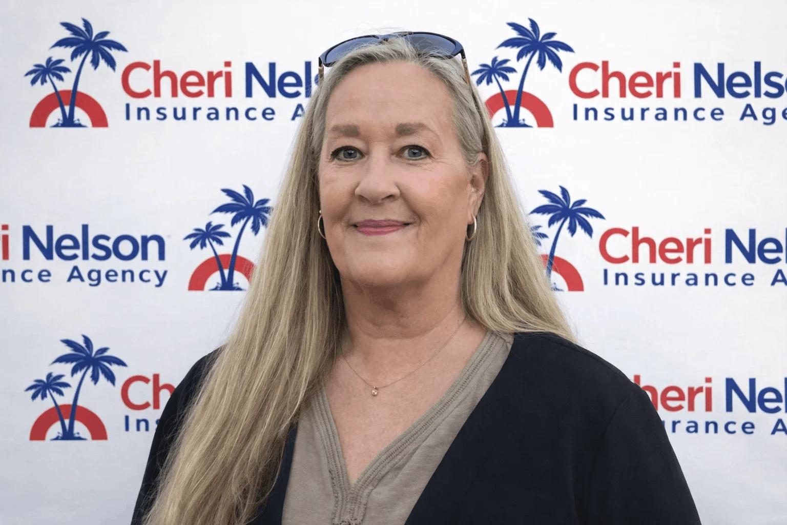 Cheri Nelson, owner of Cheri Nelson Insurance, serving clients in Charleston, South Carolina
