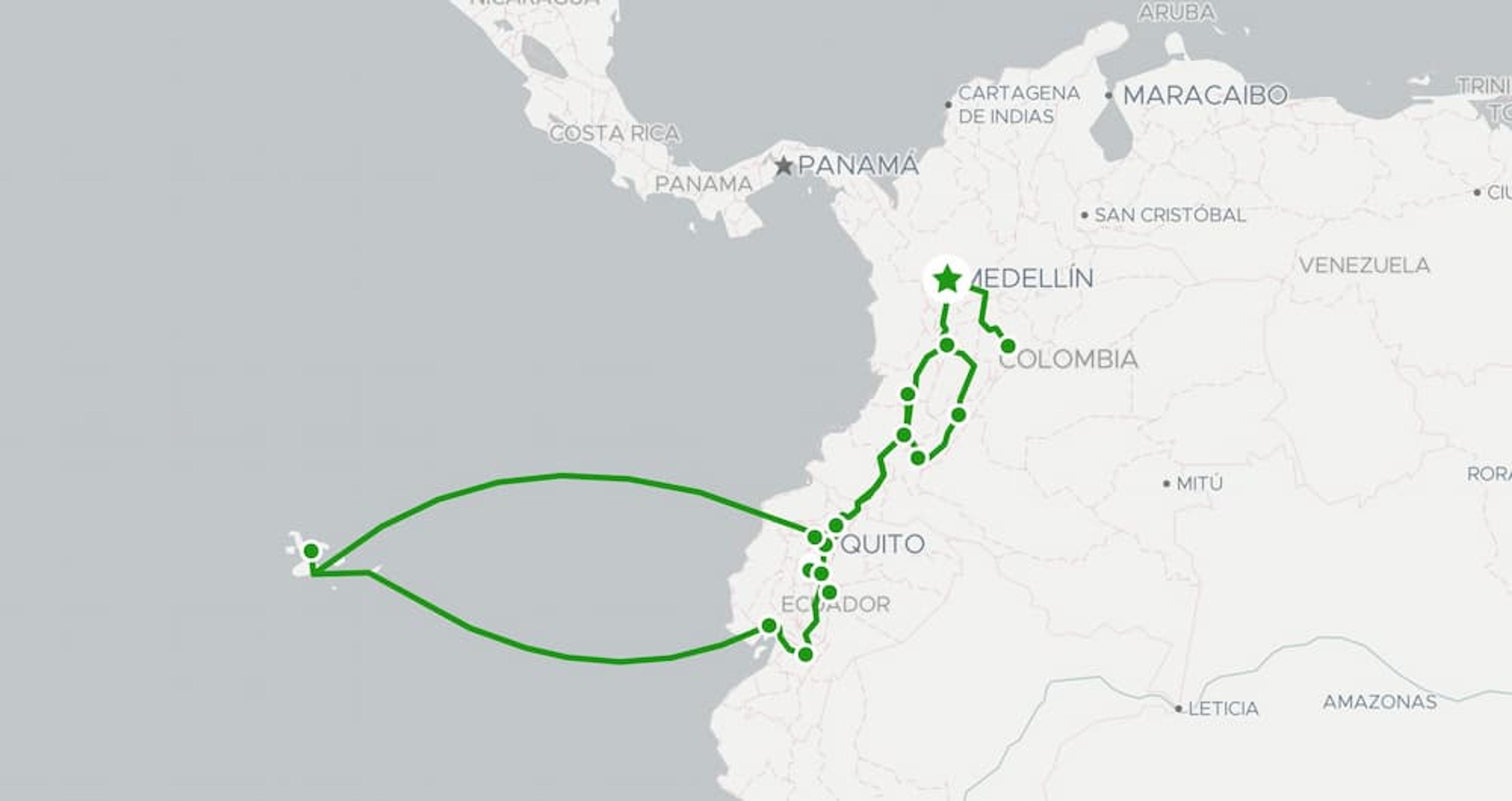 travel map placeholder