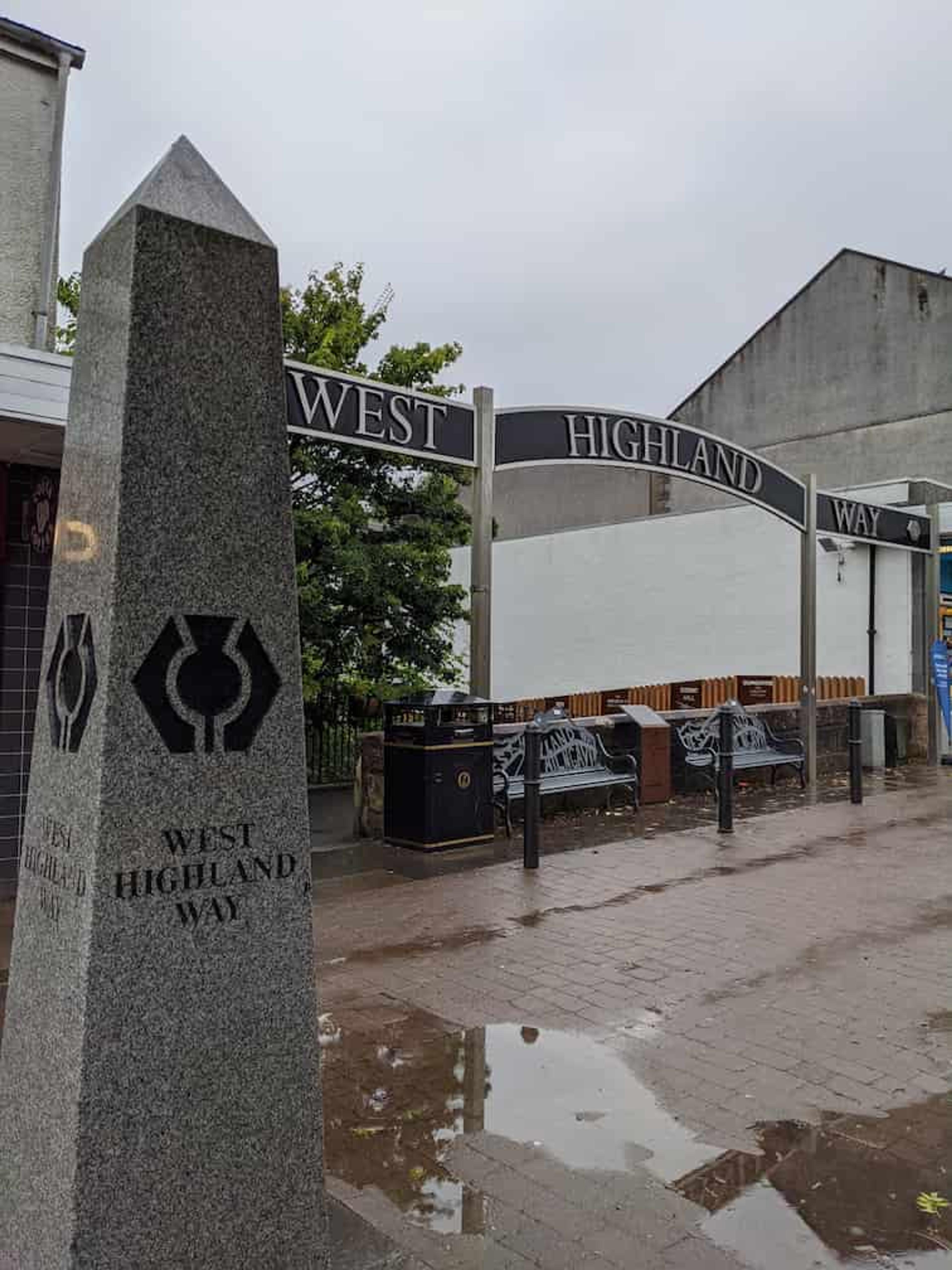 Wedt Highland Way Trek Start