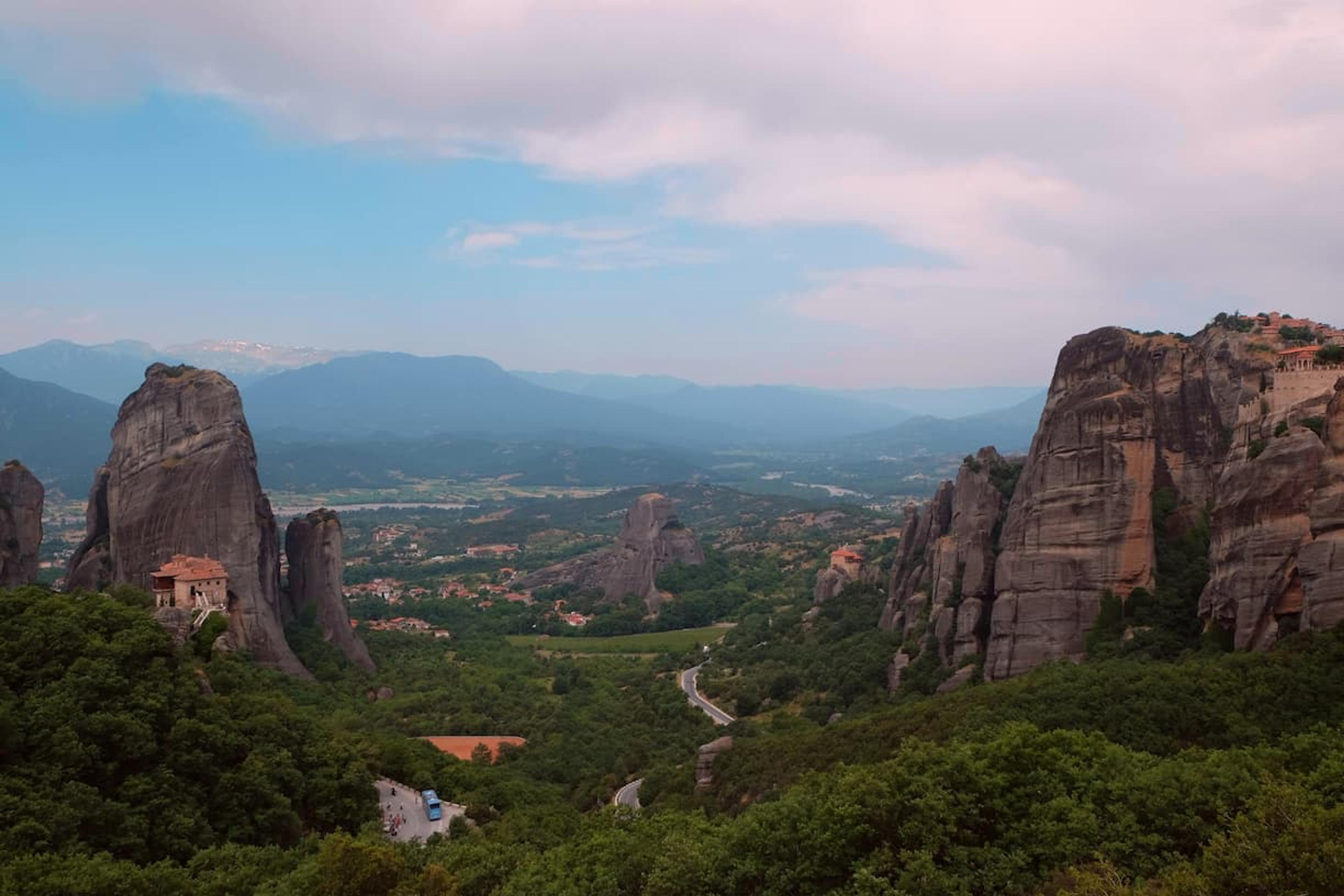 view from sunset rock