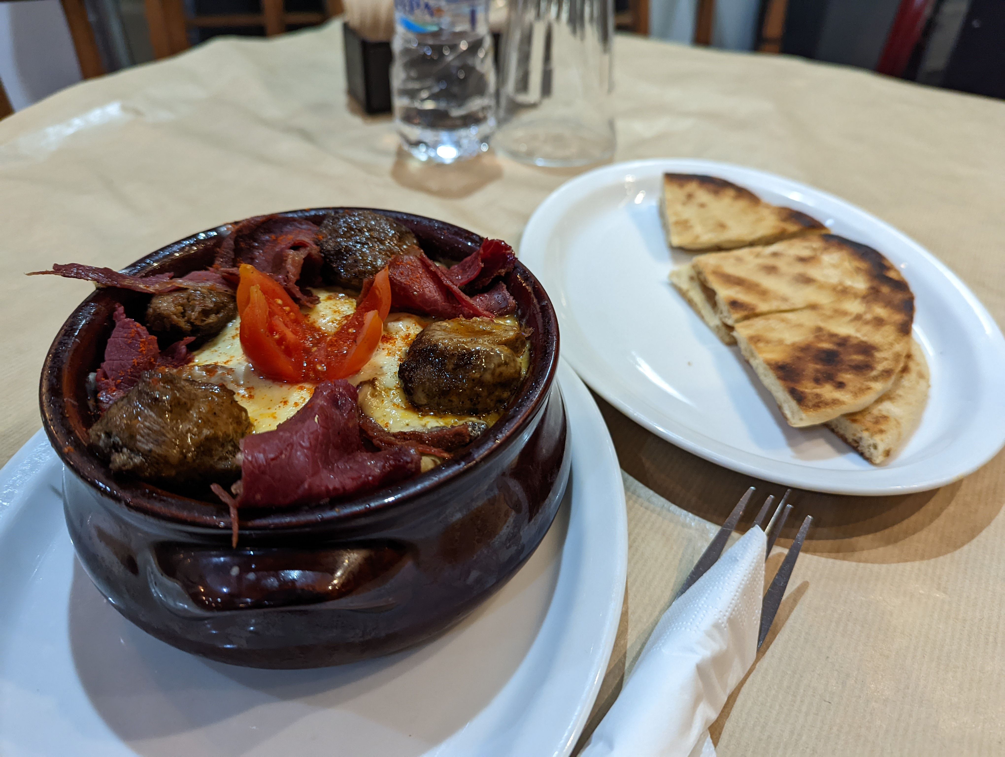 a cheesy meaty gooey dinner