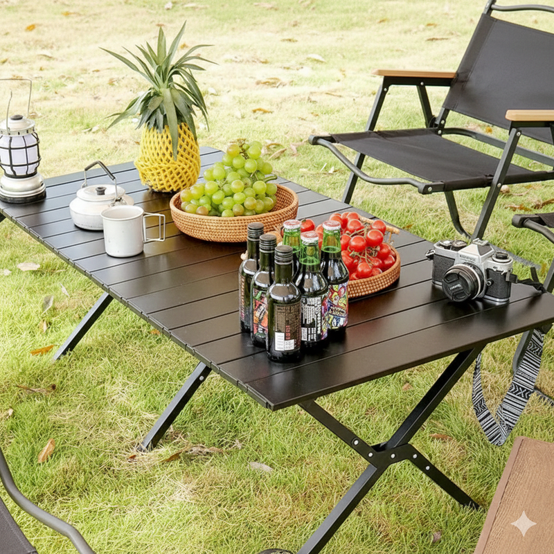 foldable table 150×48×68cm