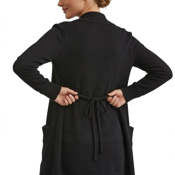 s107Midnight Tie-Waist Cardigan 2