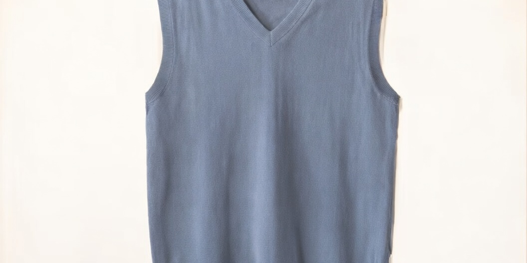 Knitted vest representative product