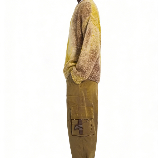 m021Tundra Ombre Mohair Blend Crewneck Sweater 2