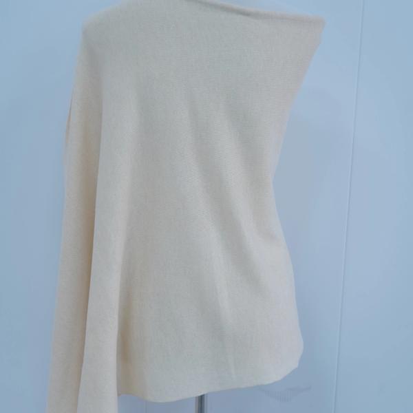 s018Apricot Beige Sleeveless Knit Top 3