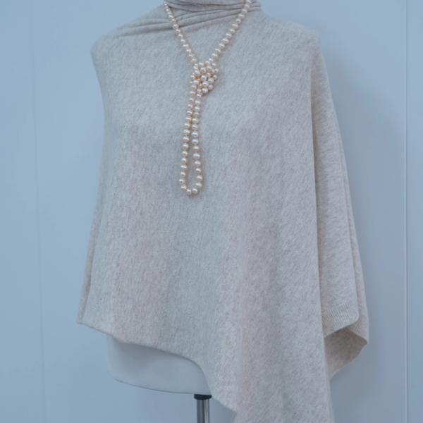 s014Heather Gray Slouchy Turtleneck Asymmetrical Knit Top 3