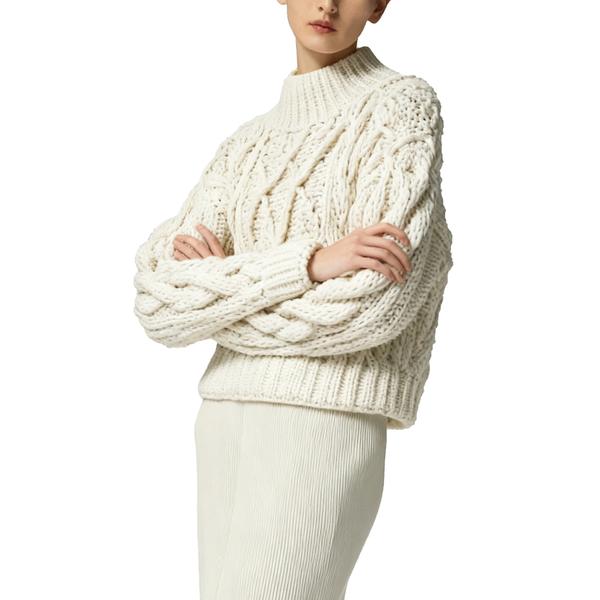 s072Cloud Twist Mock Neck Oversized Sweater 4