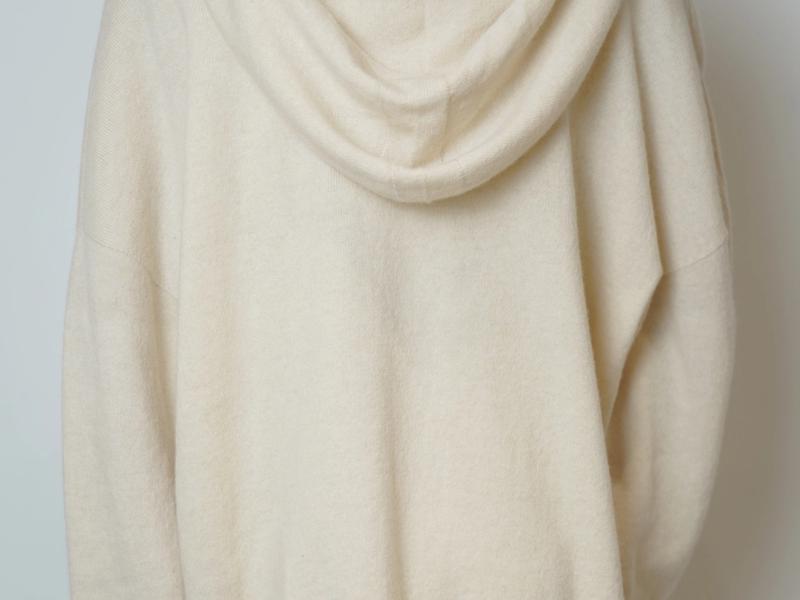 s024Apricot Beige Soft Crew Neck Knit Sweater