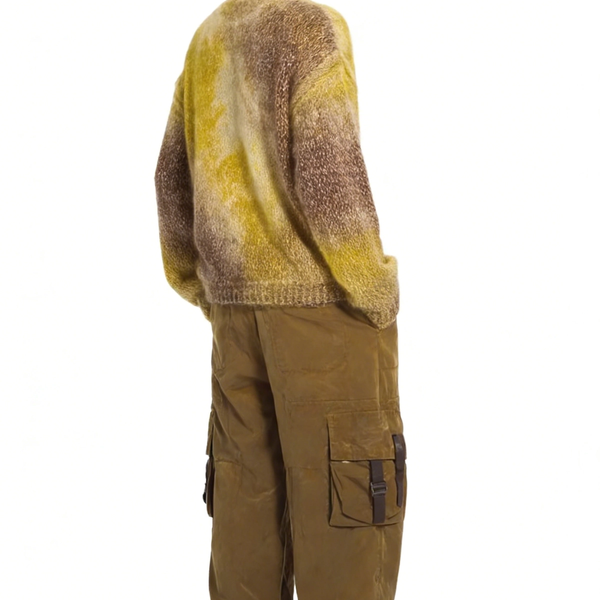 m021Tundra Ombre Mohair Blend Crewneck Sweater 4