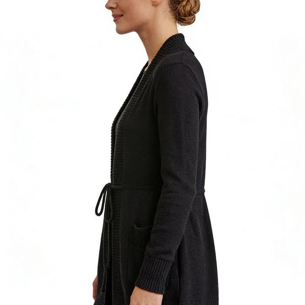 s107Midnight Tie-Waist Cardigan 3