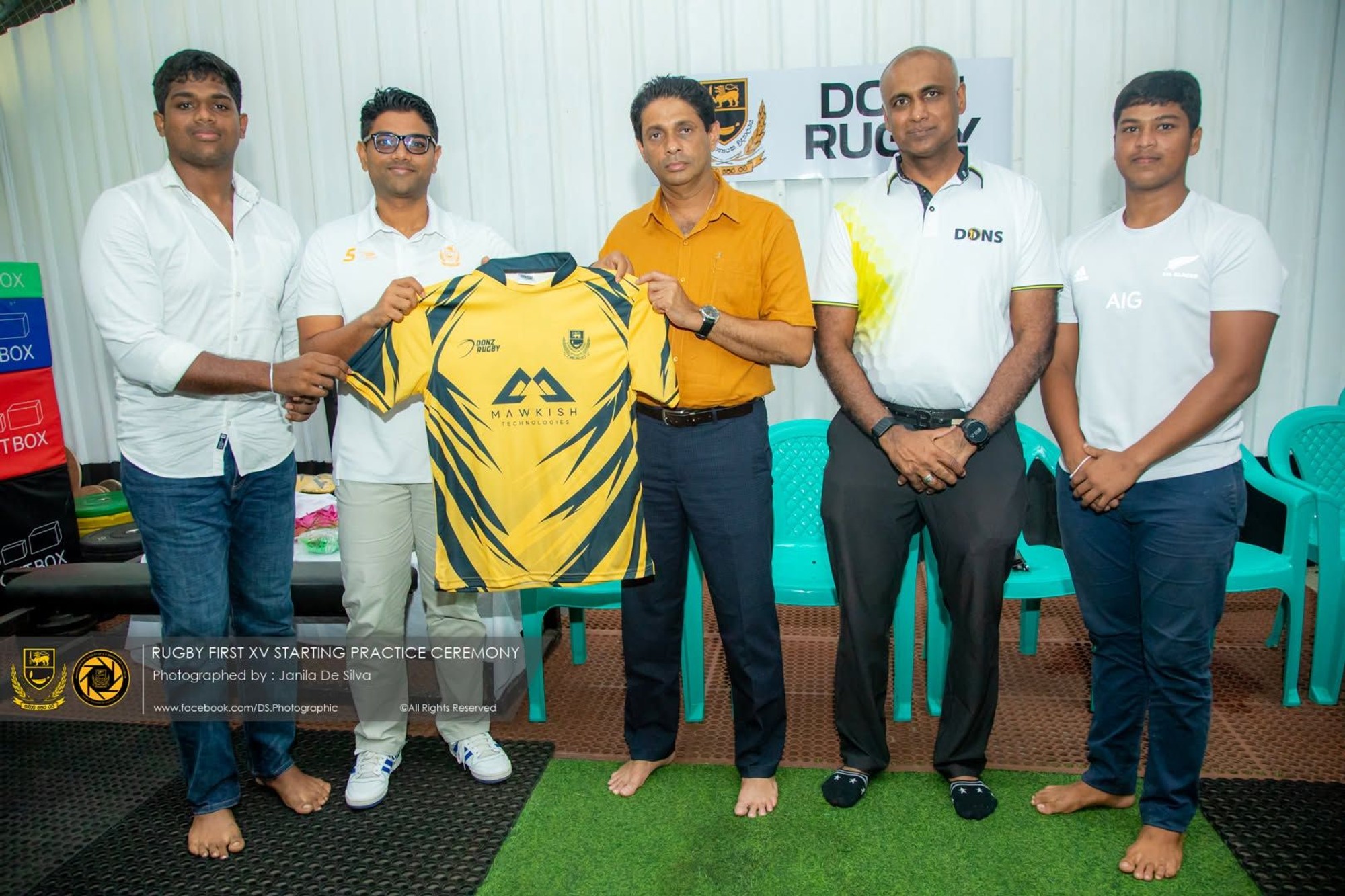 Mawkish Technologies Sponsors the D. S. Senanayake College First XV — photo 3