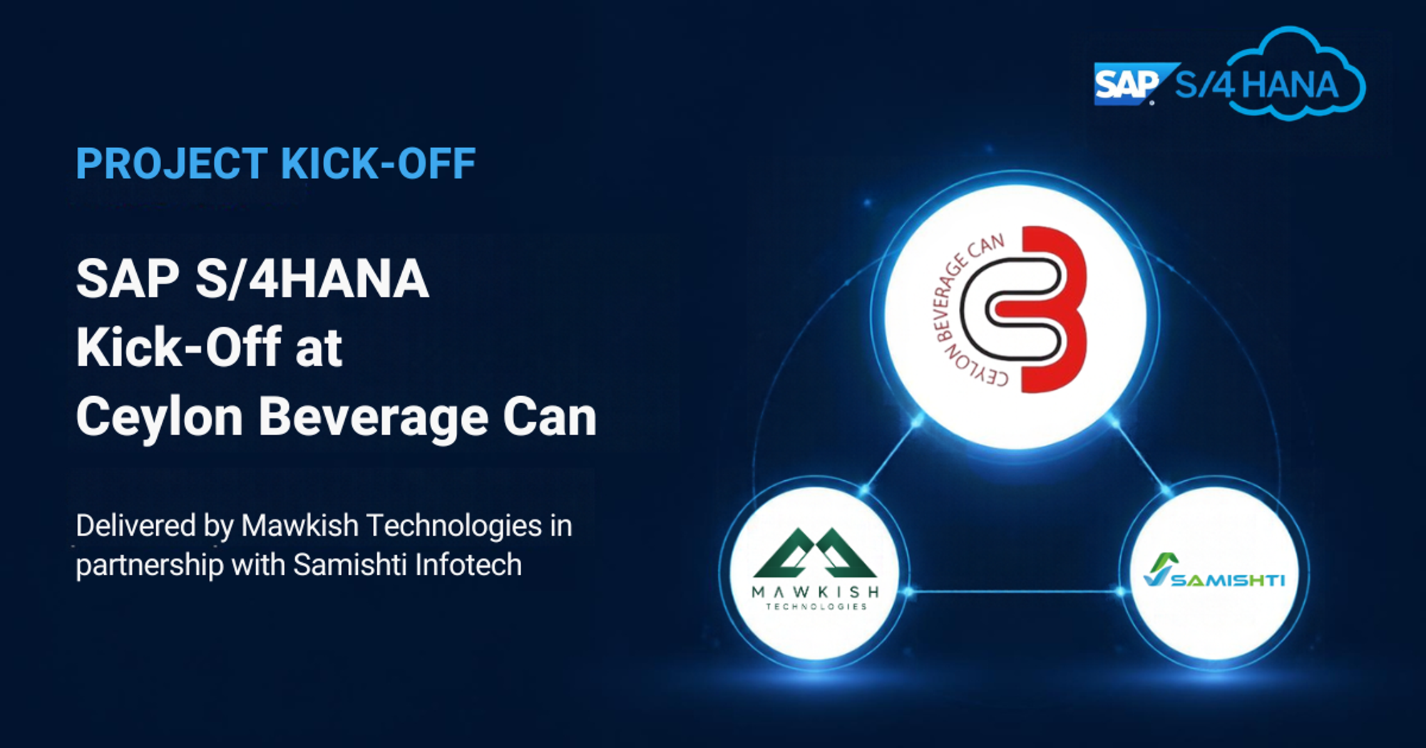 Kicking Off SAP S/4HANA with Ceylon Beverage Can