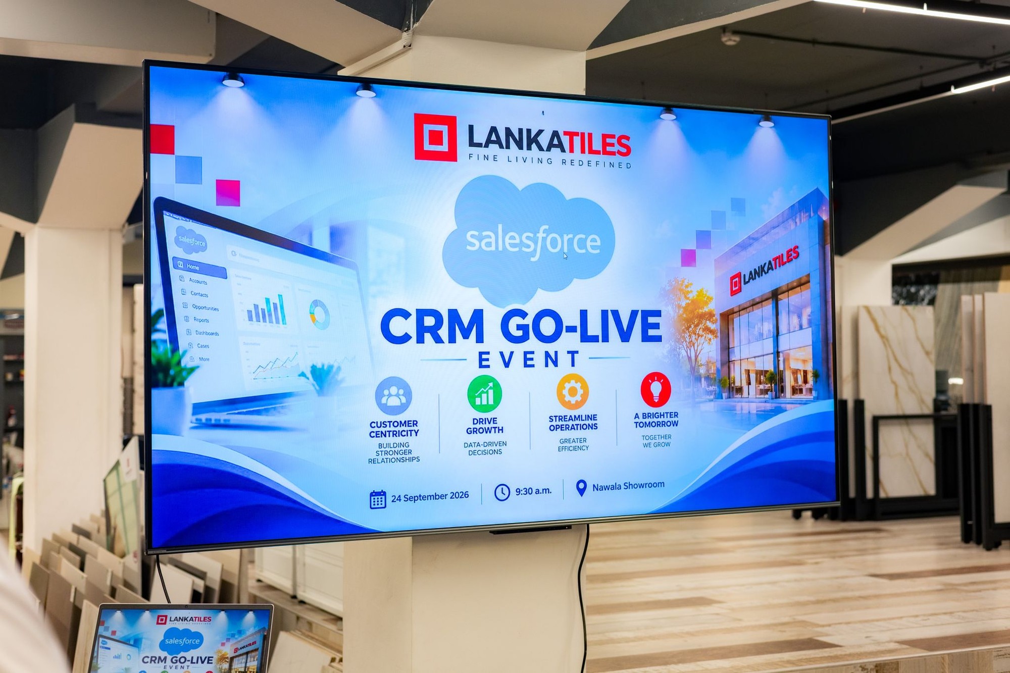 Lanka Tiles Goes Live on Salesforce: A Milestone in Digital Transformation — photo 2