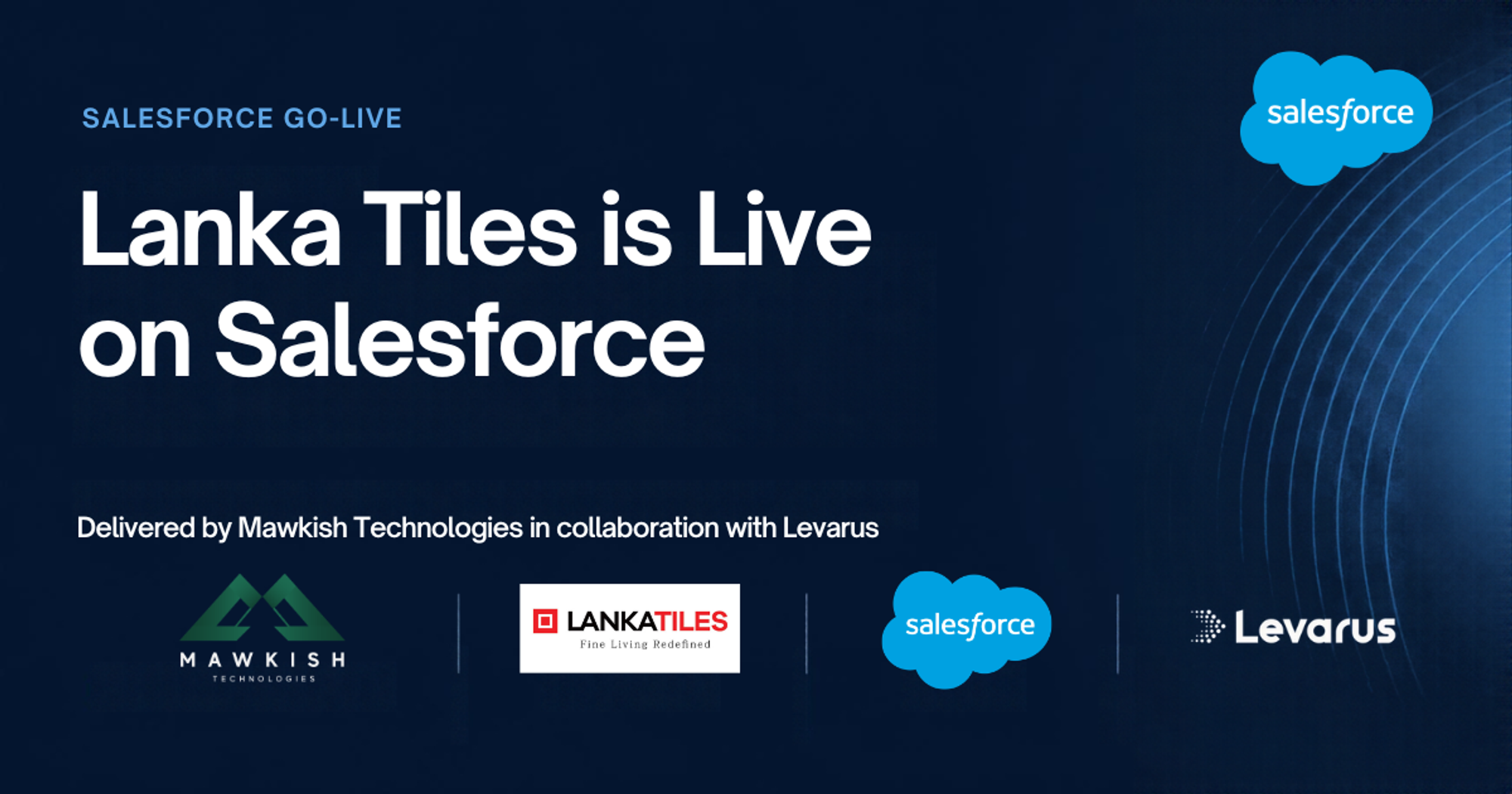 Lanka Tiles Goes Live on Salesforce: A Milestone in Digital Transformation