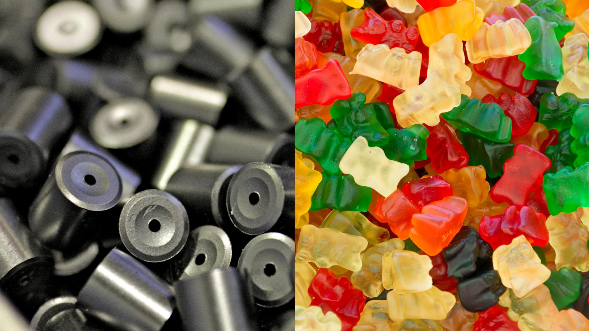 uranium pellets, gummies