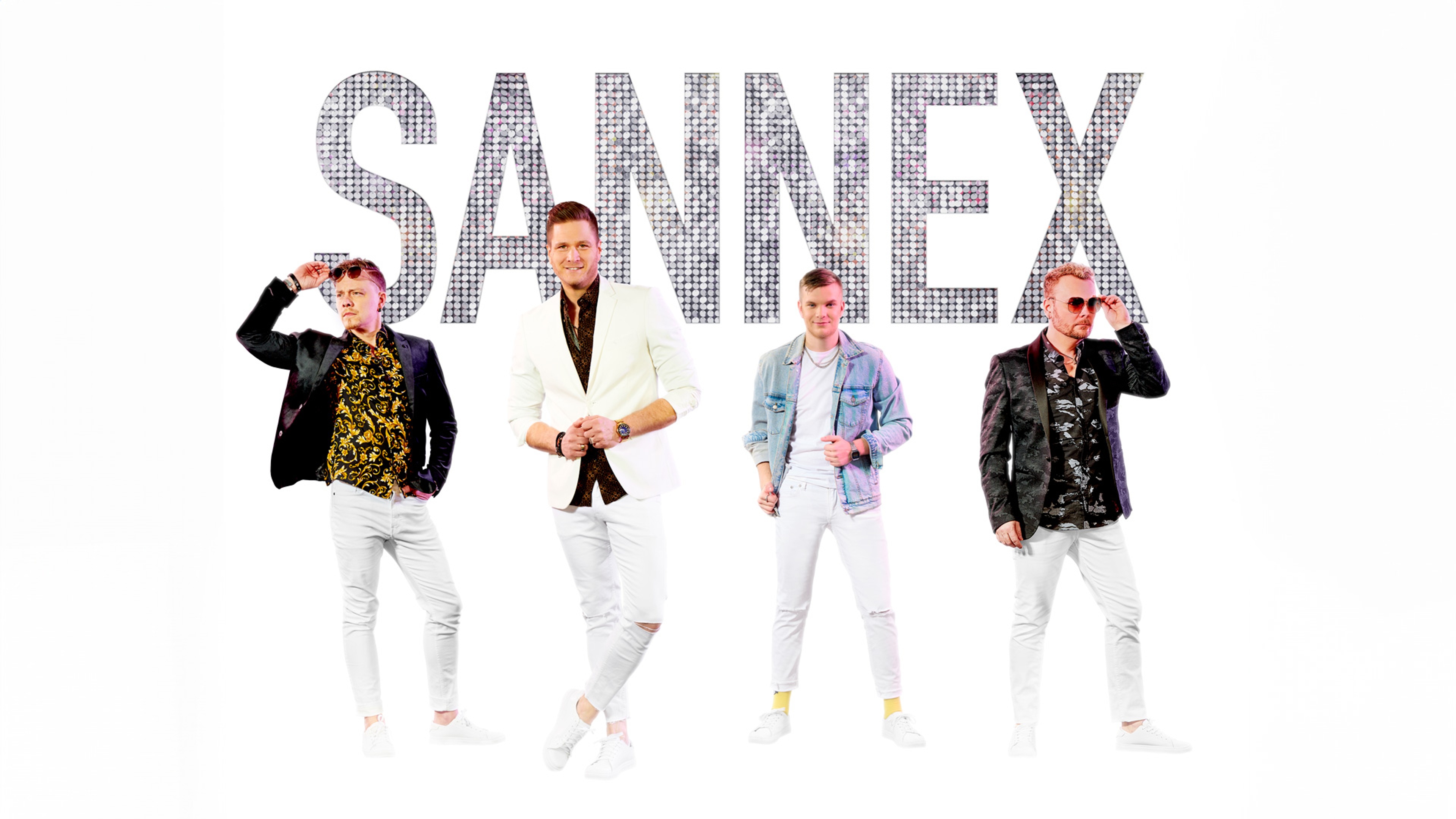 De fyra medlemmarna i Sannex