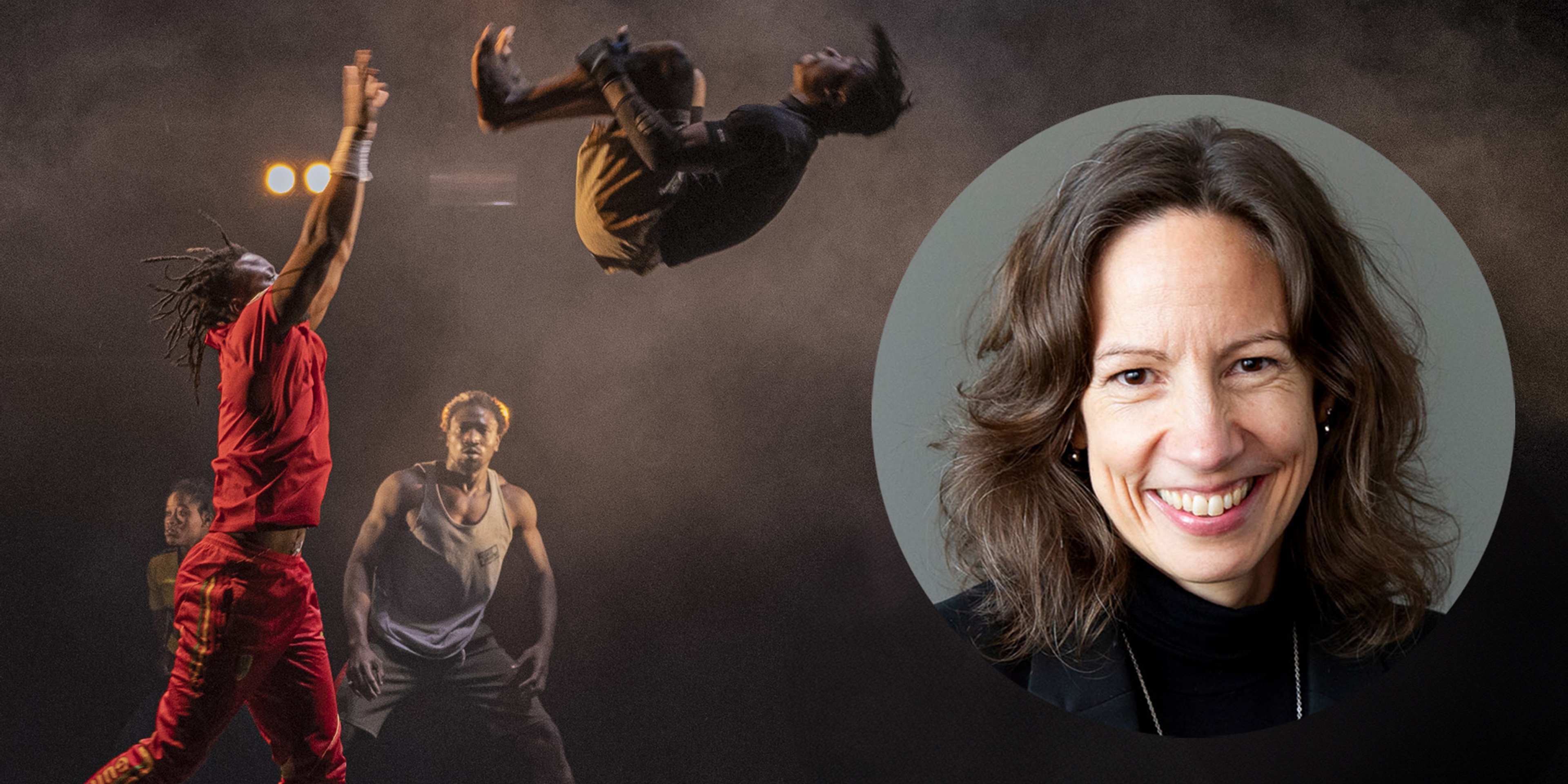 Petra Kloo infälld i föreställningsbild ur höstens repertoar