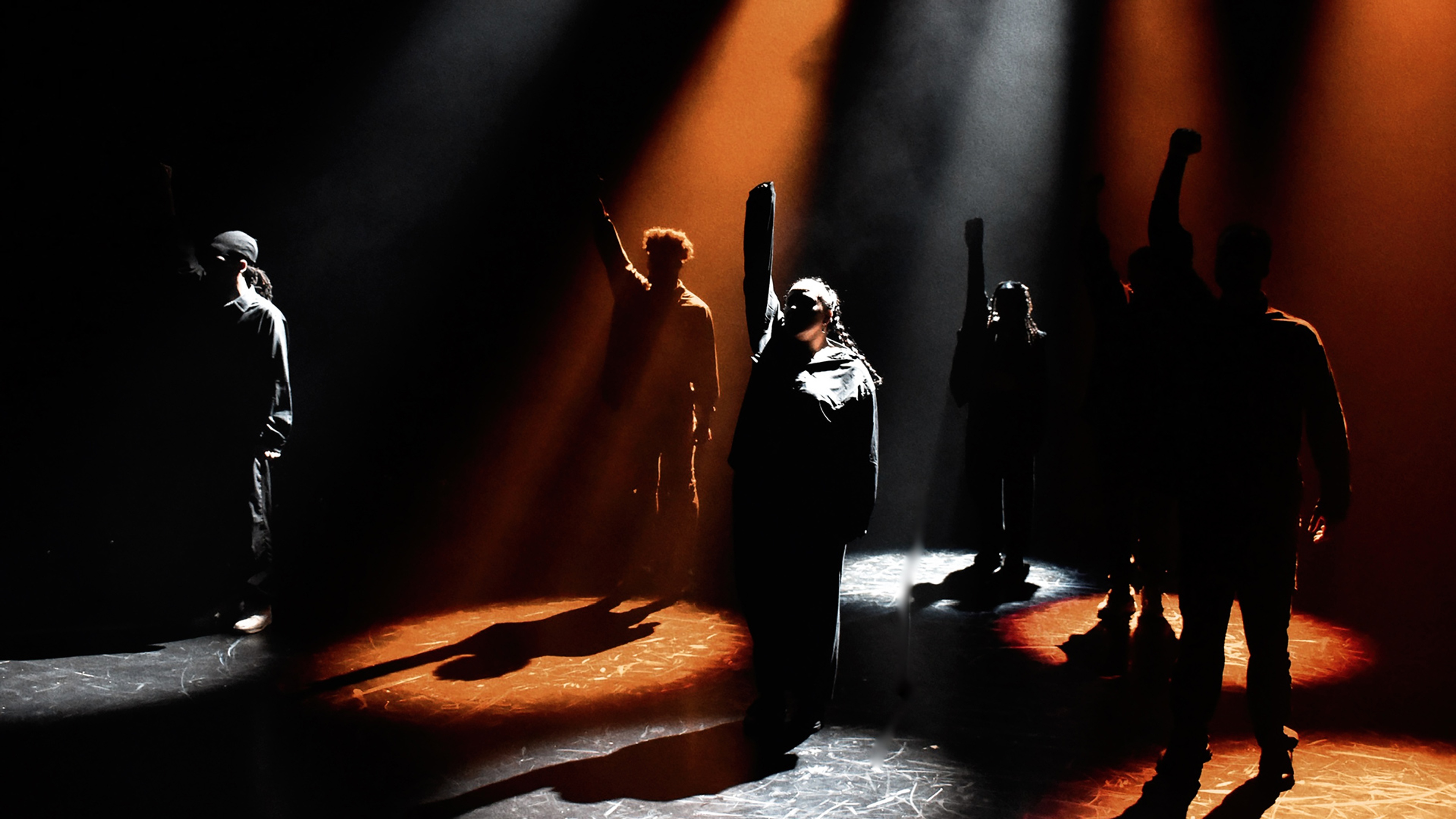 Unruly Gang under föreställningen