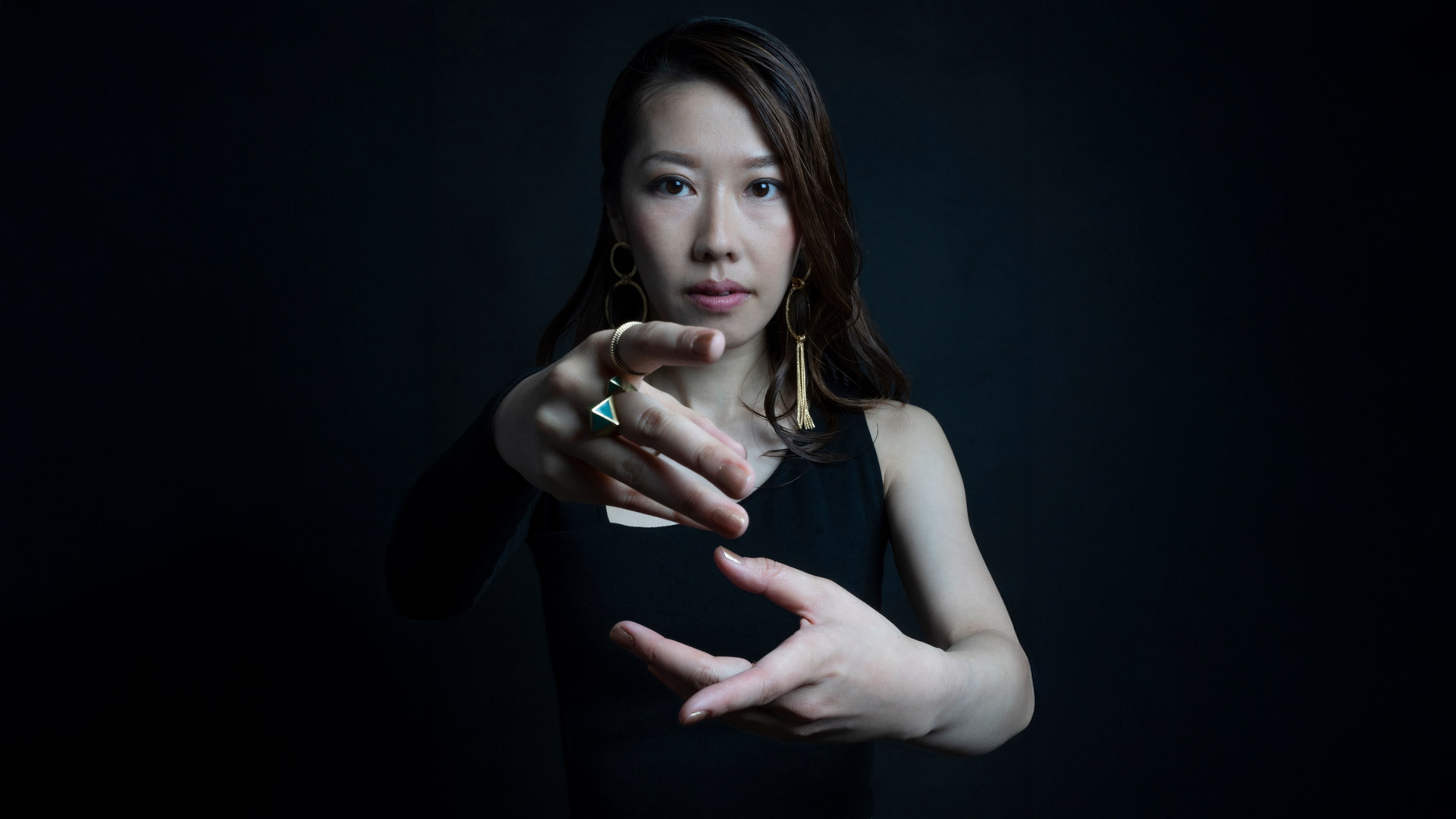 Porträtt av Miho Hazama