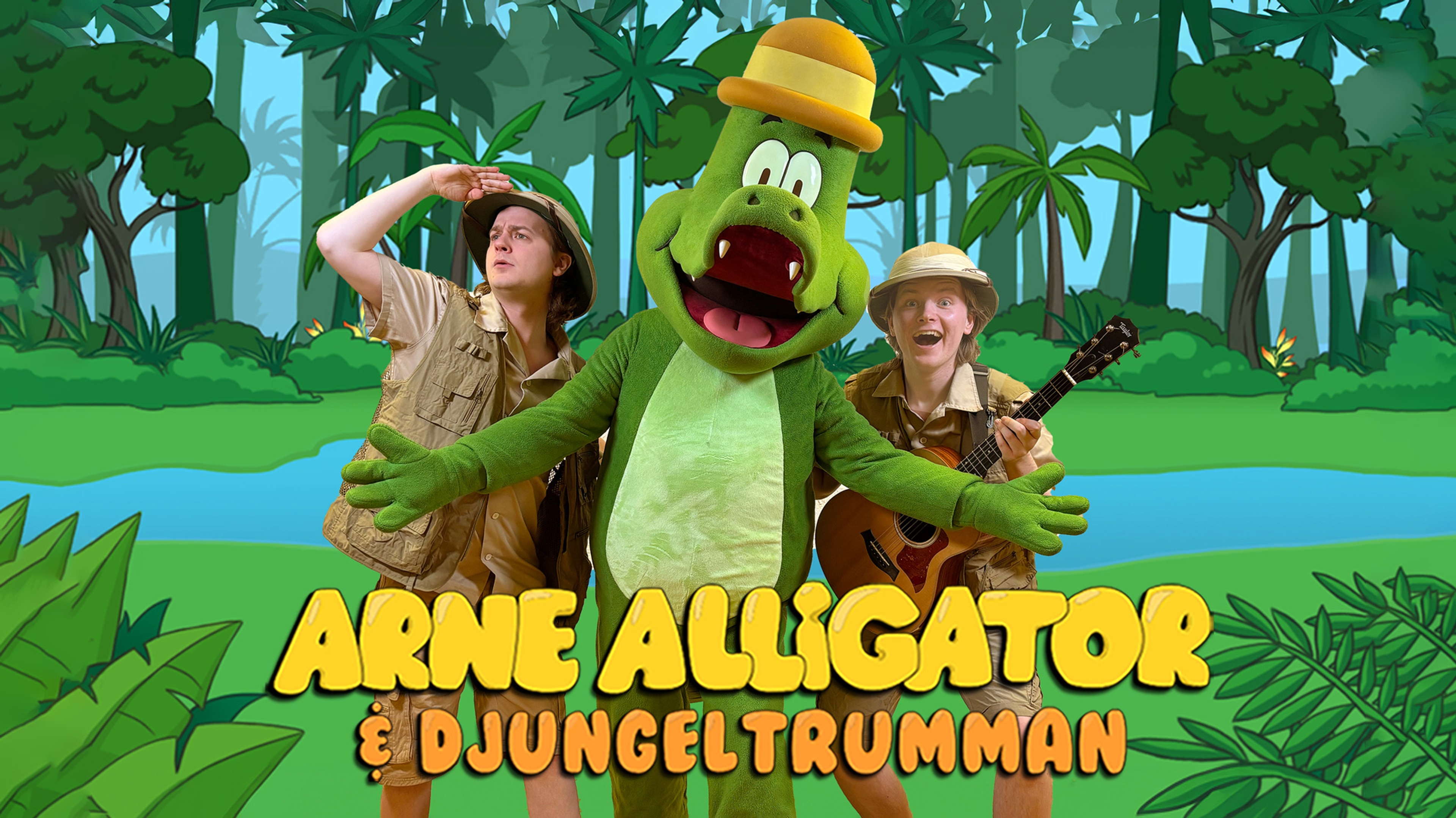 Arne Alligator och Djungeltrumman.