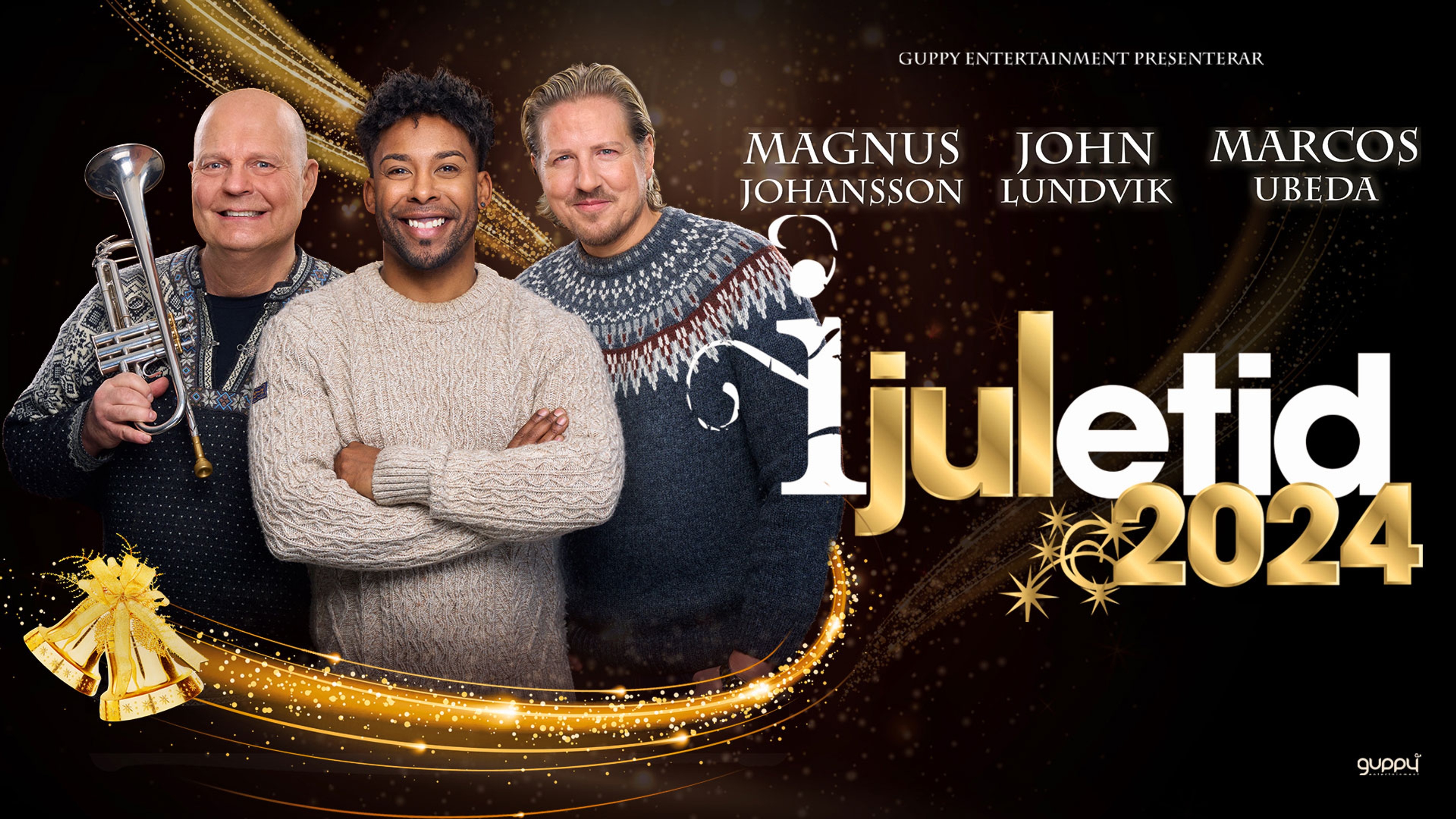 Magnus Johansson, John Lundvik, Marcos Ubeda.