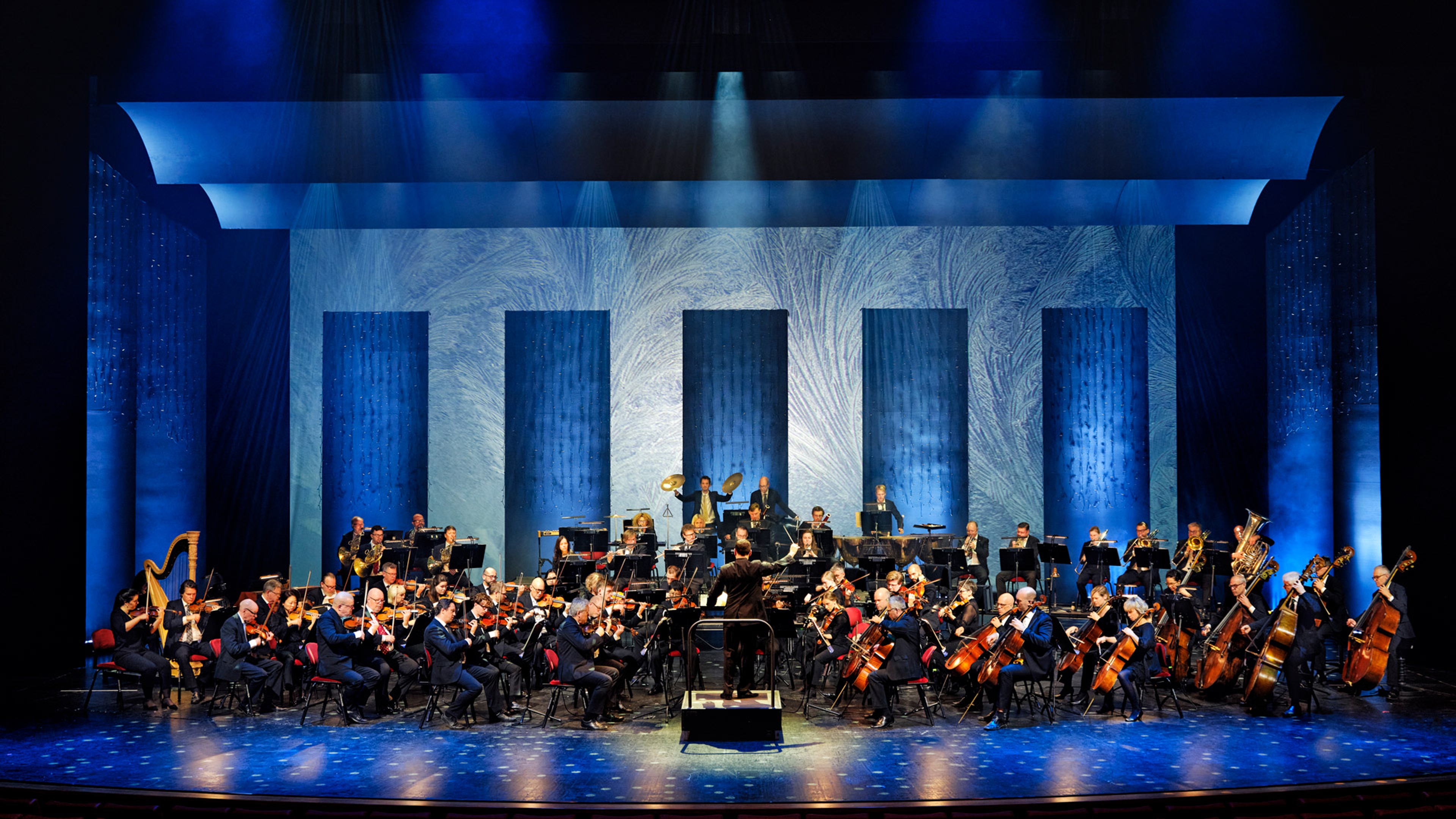 GöteborgsOperans Orkester på scen.