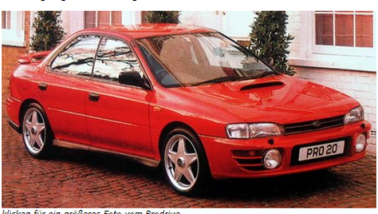 Impreza Turbo Prodrive