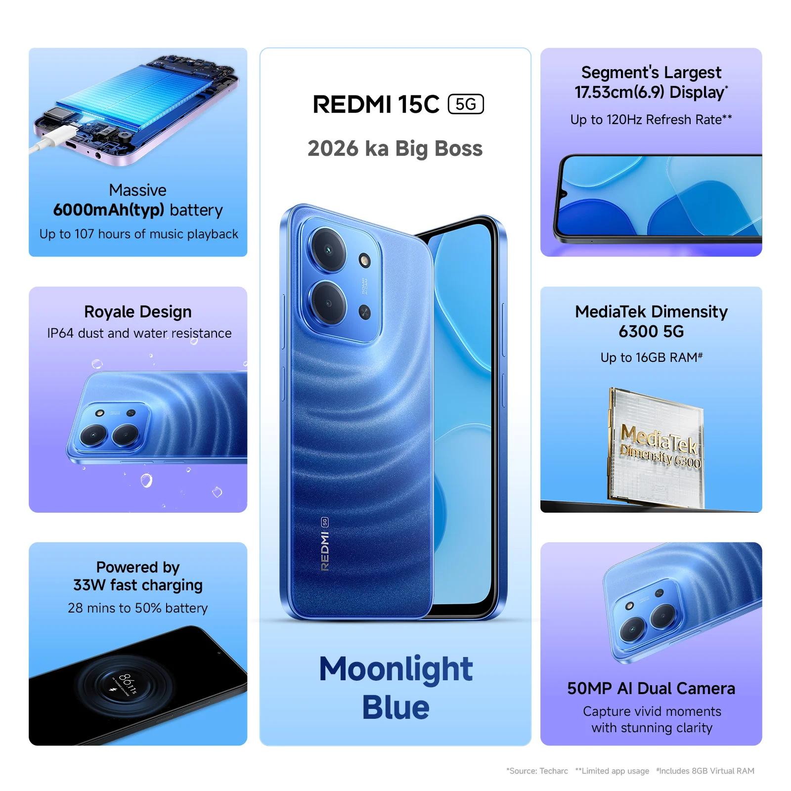 Redmi 15C - Redmi smartphone