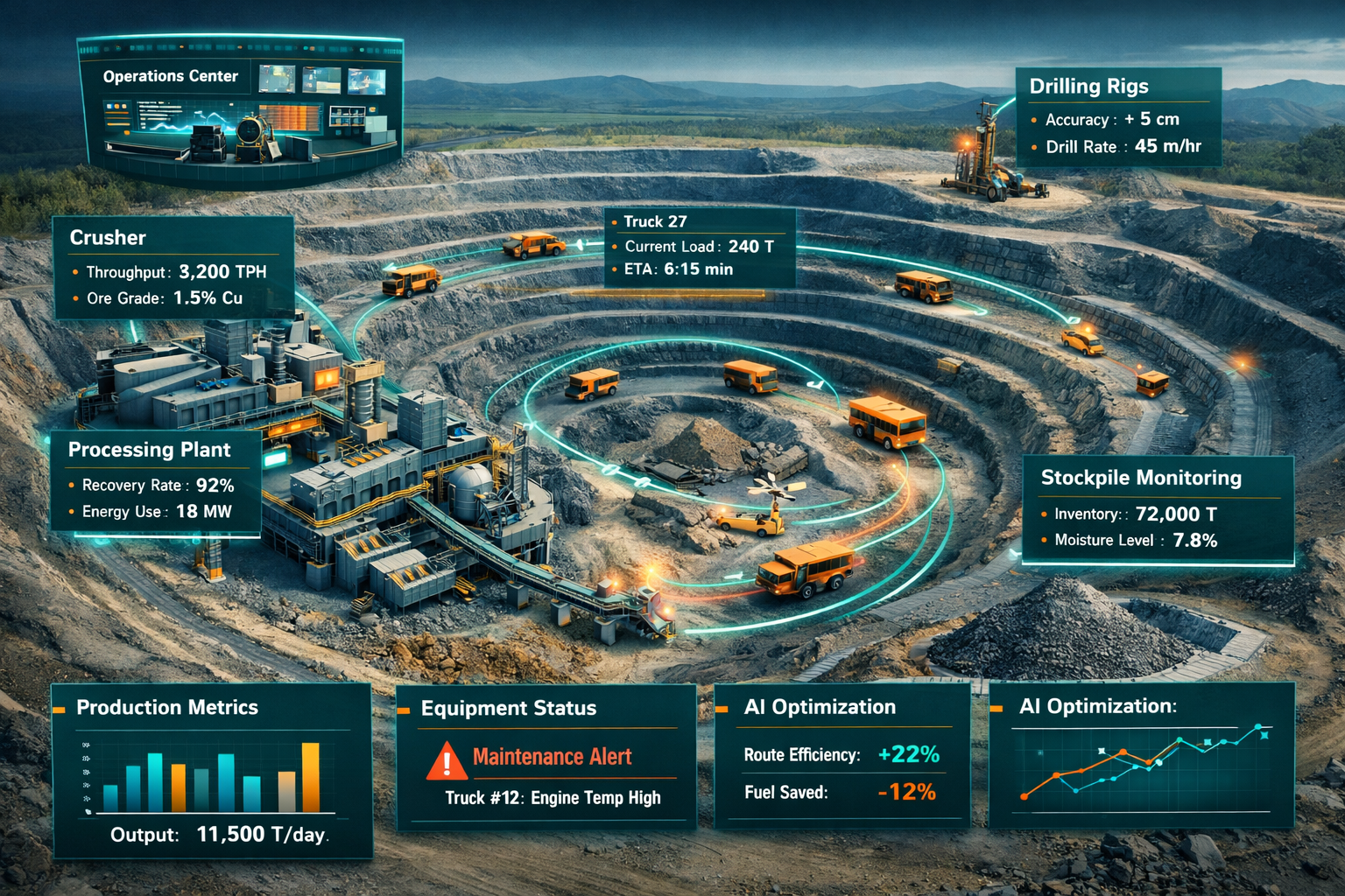 Intelligent Ore Processing and AI Sorting