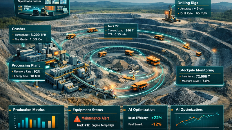Intelligent Ore Processing and AI Sorting