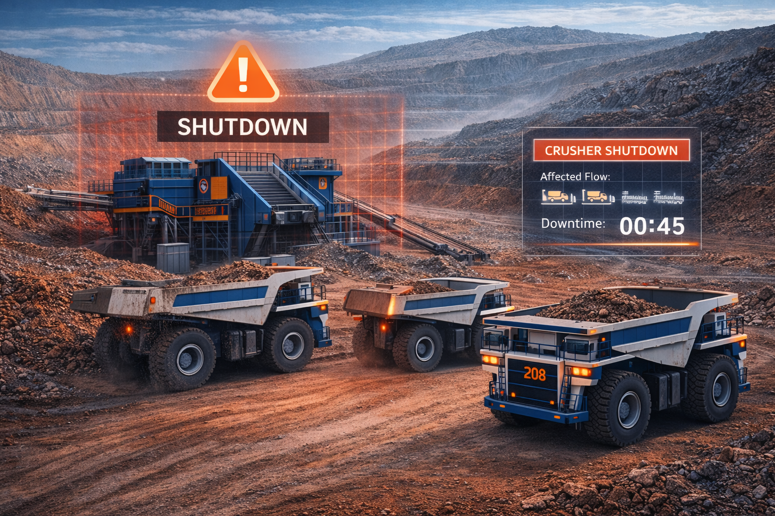 In mining, downtime rarely remains isolated.