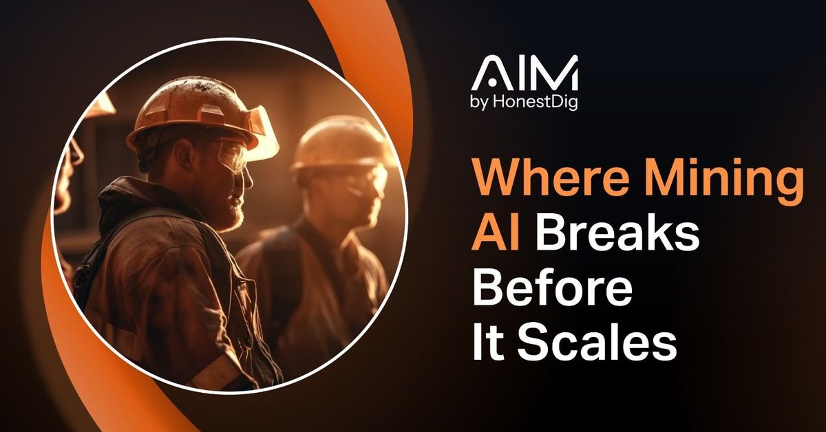 Why Most Mining AI Projects Fail Before Reaching Production