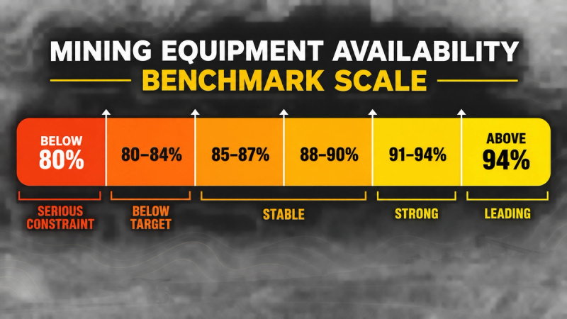 Mining equipment availability benchmarks