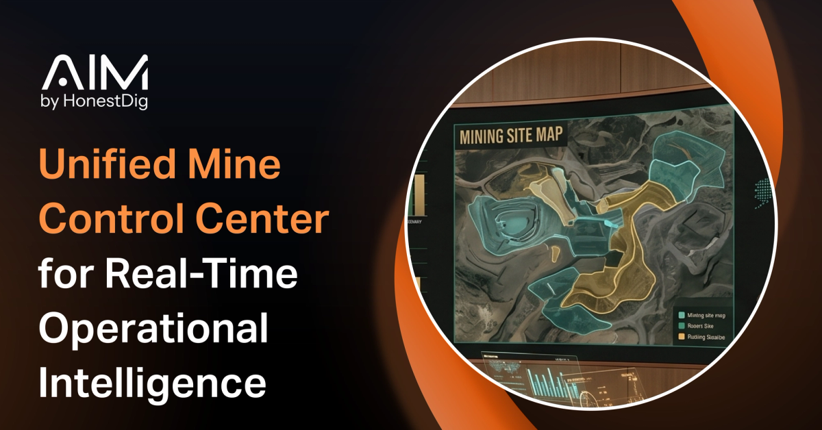 Unified Mine Control Center for Real-Time Operational Intelligence