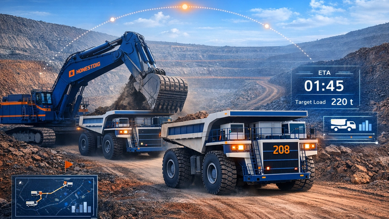AI-driven dispatch in minin